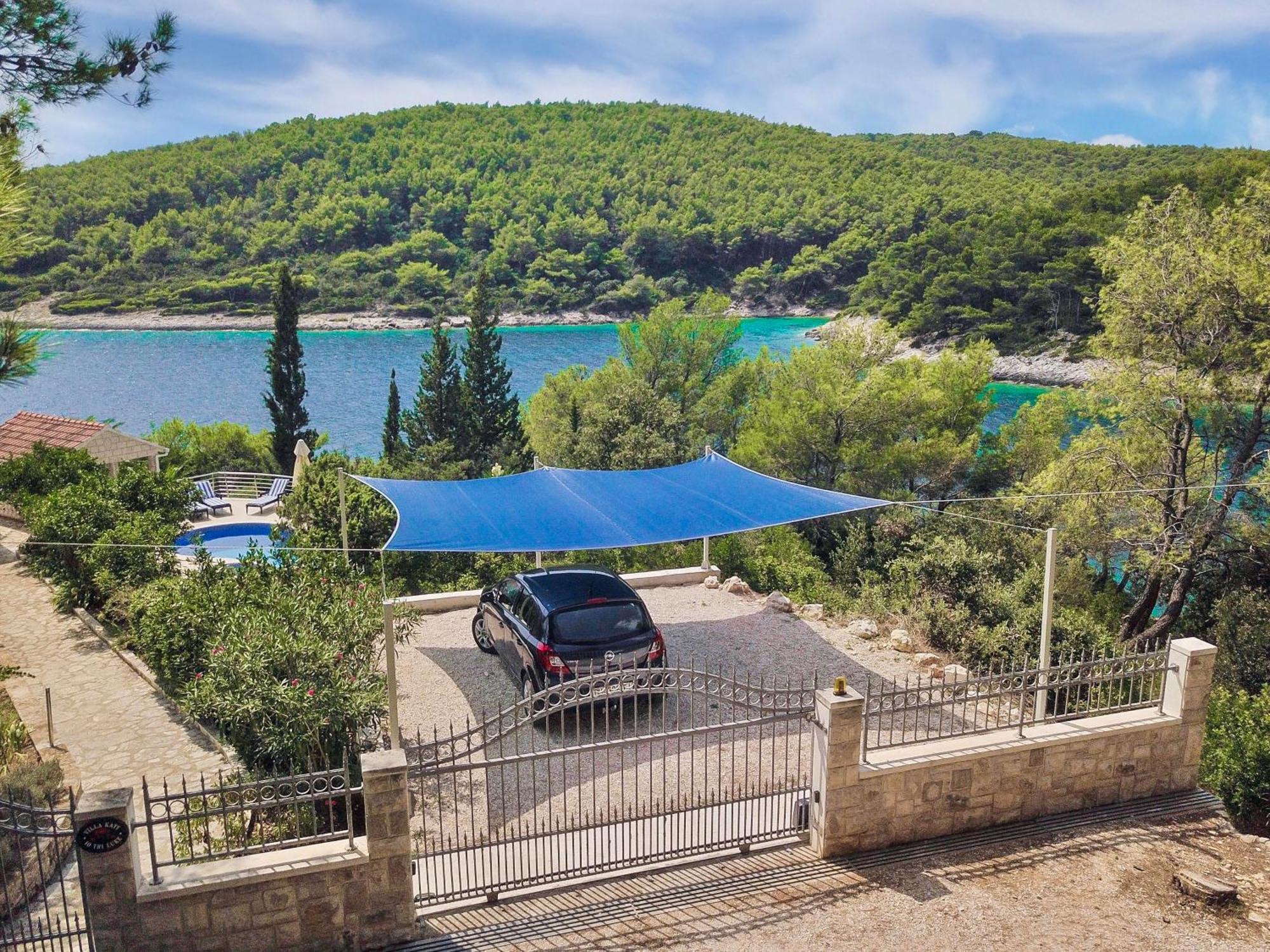 Waterfront Villa With Pool Vela Luka Kültér fotó