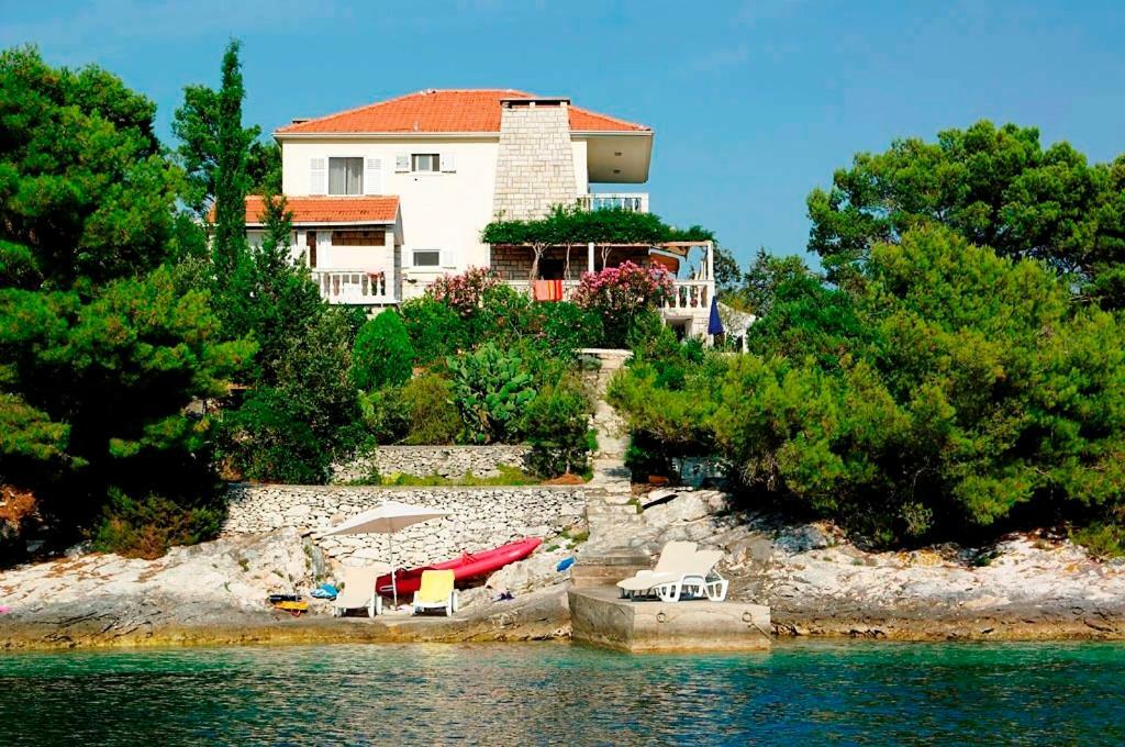 Waterfront Villa With Pool Vela Luka Kültér fotó