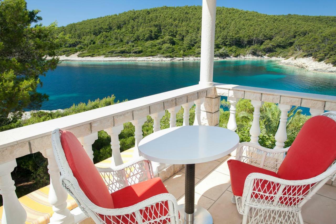 Waterfront Villa With Pool Vela Luka Kültér fotó